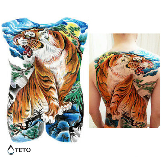 Realistični tigar - TETO Privremene Tetovaže