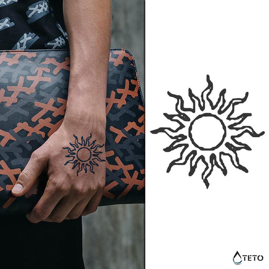 Sunce – Polupermanentno - TETO Privremene Tetovaže