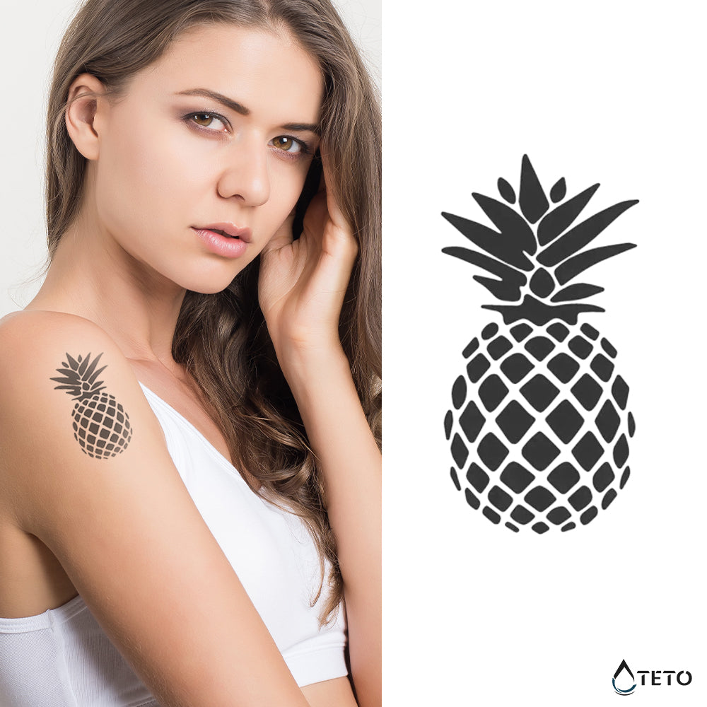 Ananas – Polupermanentno - TETO Privremene Tetovaže