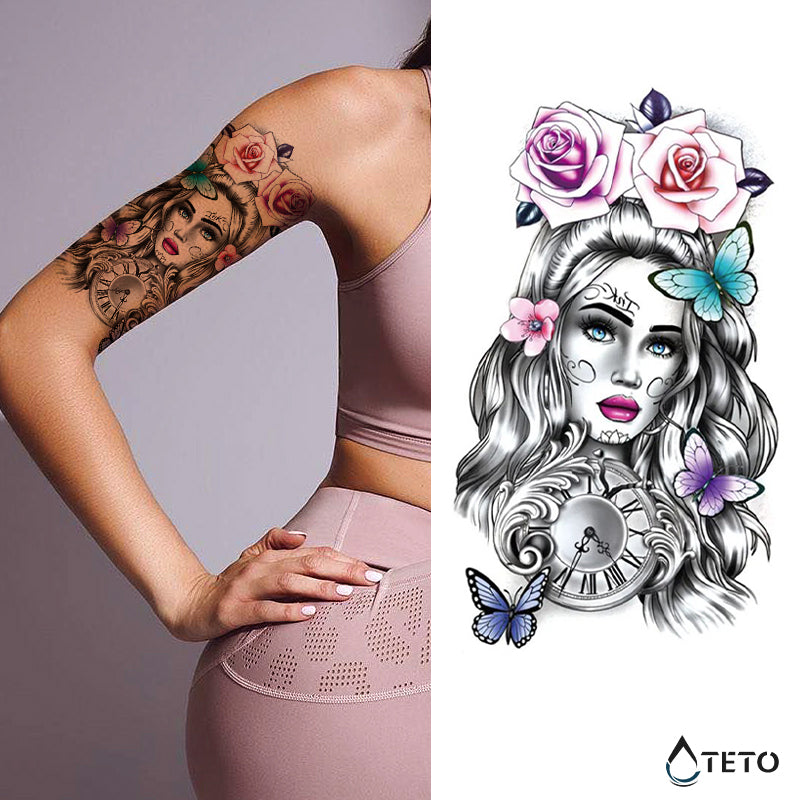 Žena vremena - TETO Privremene Tetovaže