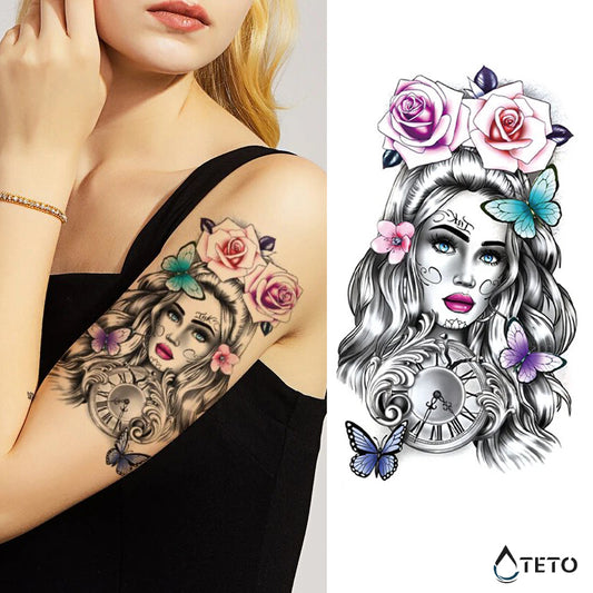Žena vremena - TETO Privremene Tetovaže