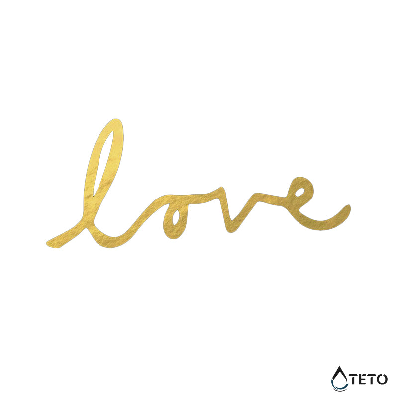 Ljubav – Love – Tip D - TETO Privremene Tetovaže