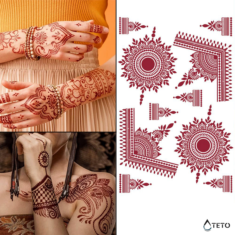 Henna tip A - TETO Privremene Tetovaže