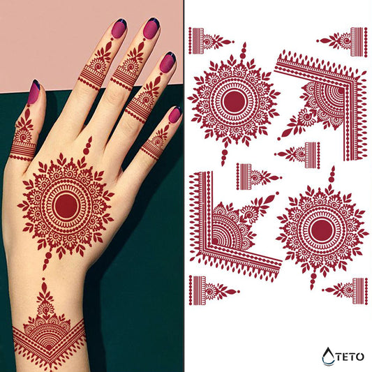 Henna tip A - TETO Privremene Tetovaže