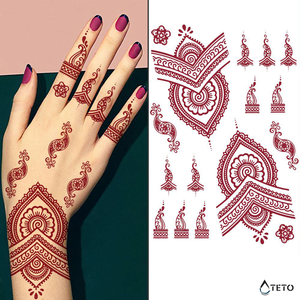Henna tip B - TETO Privremene Tetovaže