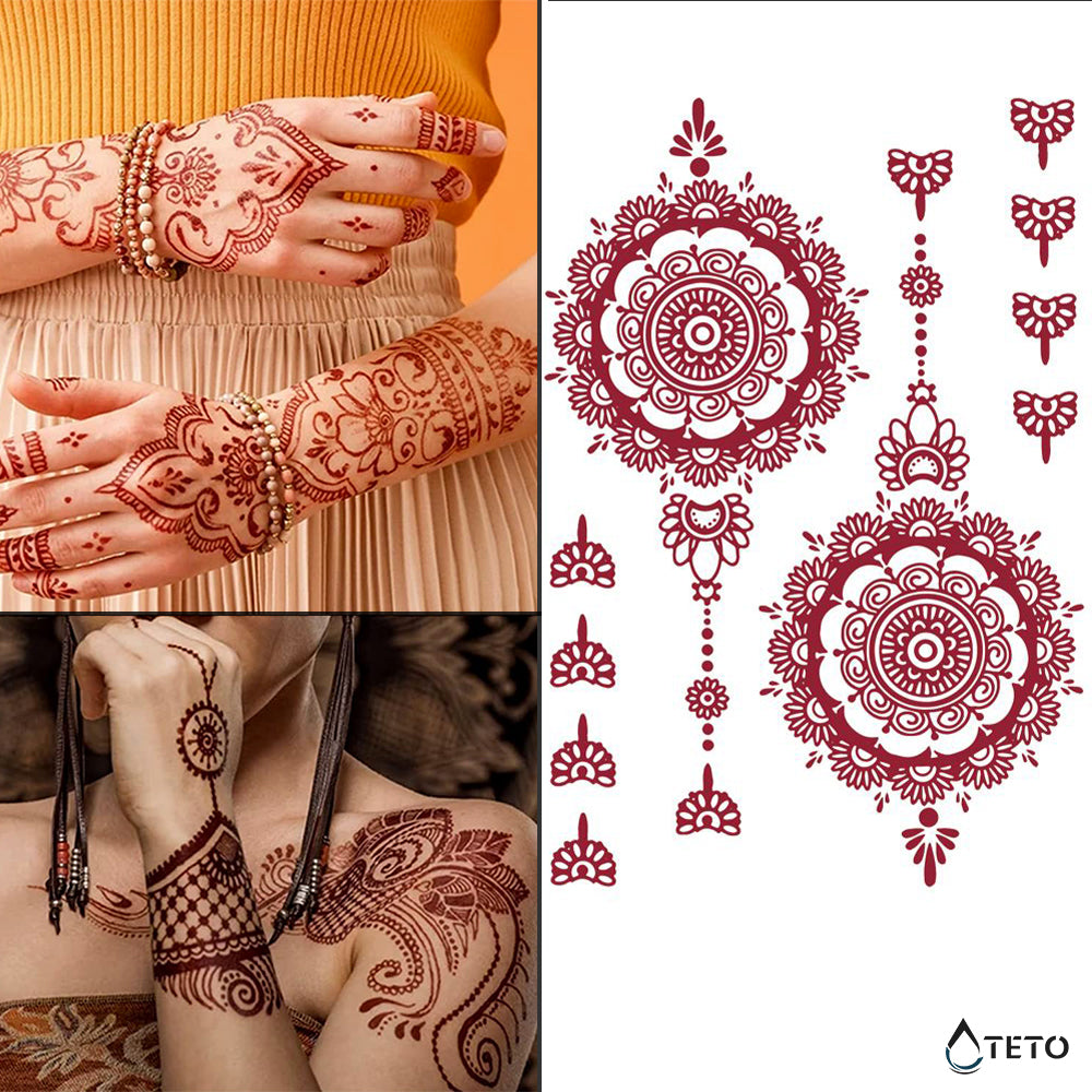 Henna tip C - TETO Privremene Tetovaže
