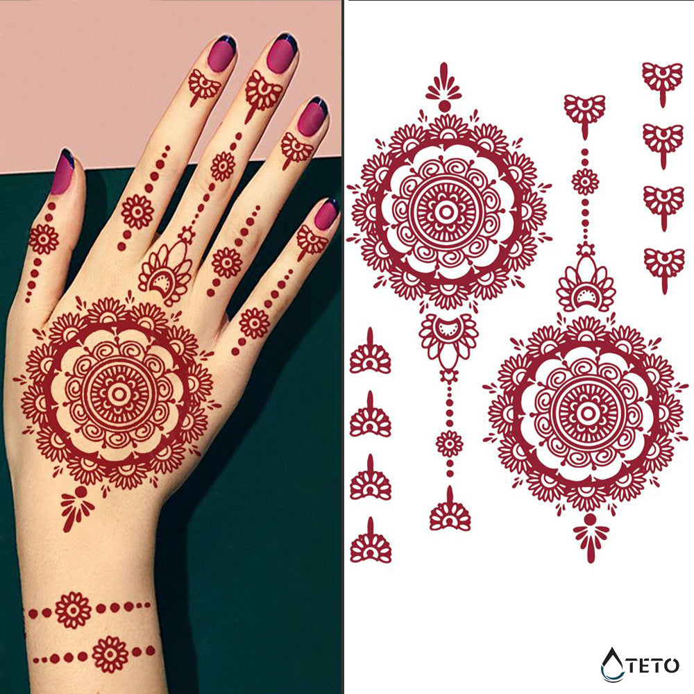 Henna tip C - TETO Privremene Tetovaže