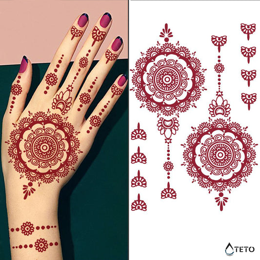 Henna tip C - TETO Privremene Tetovaže
