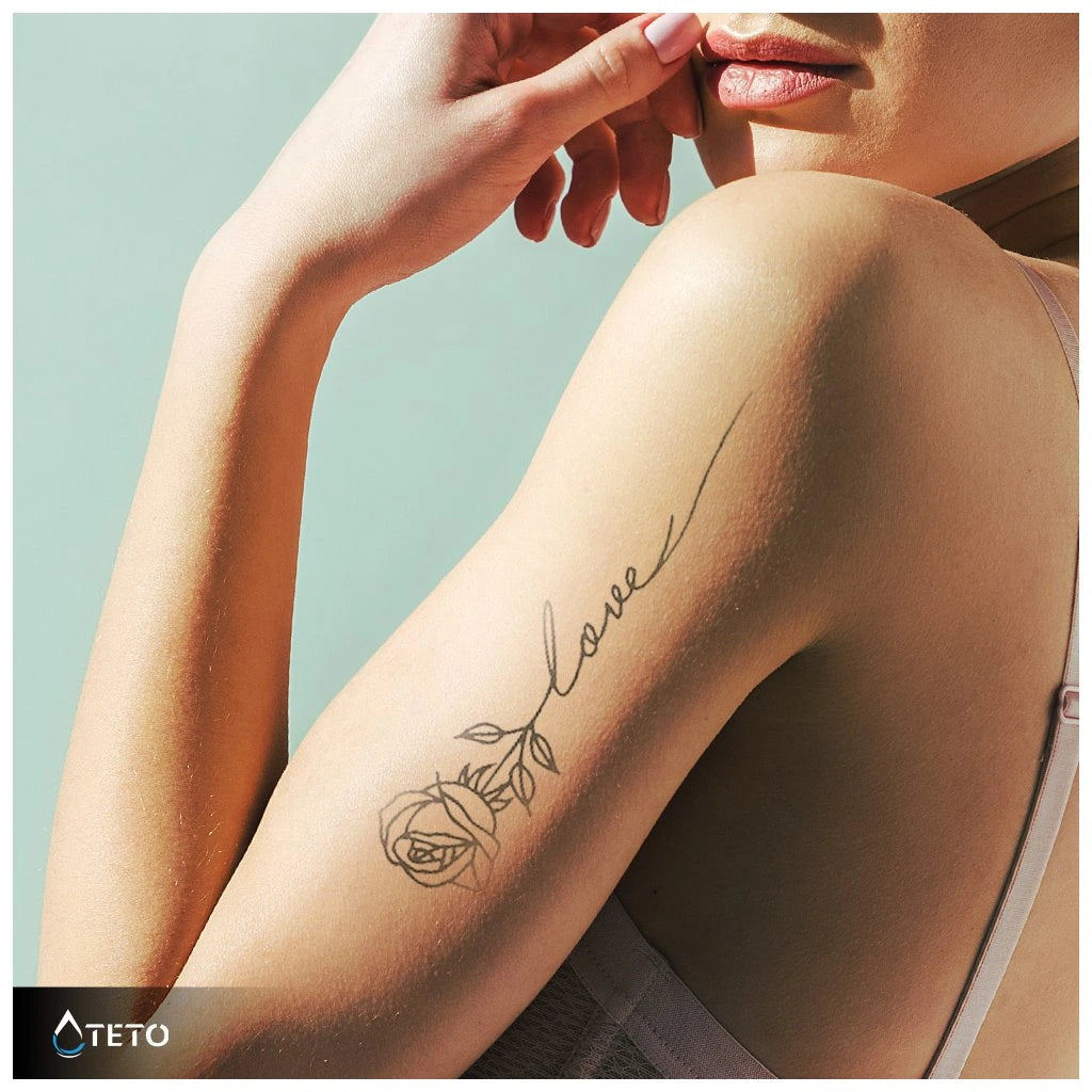 Šarmantna žena – set od 3 tetovaže